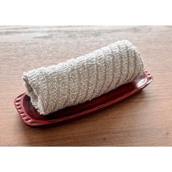 [Like New] Vintage Japanese Petite Wooden Trays – Handcarved, Urushi (Set of 5) - Picture 3 of 14